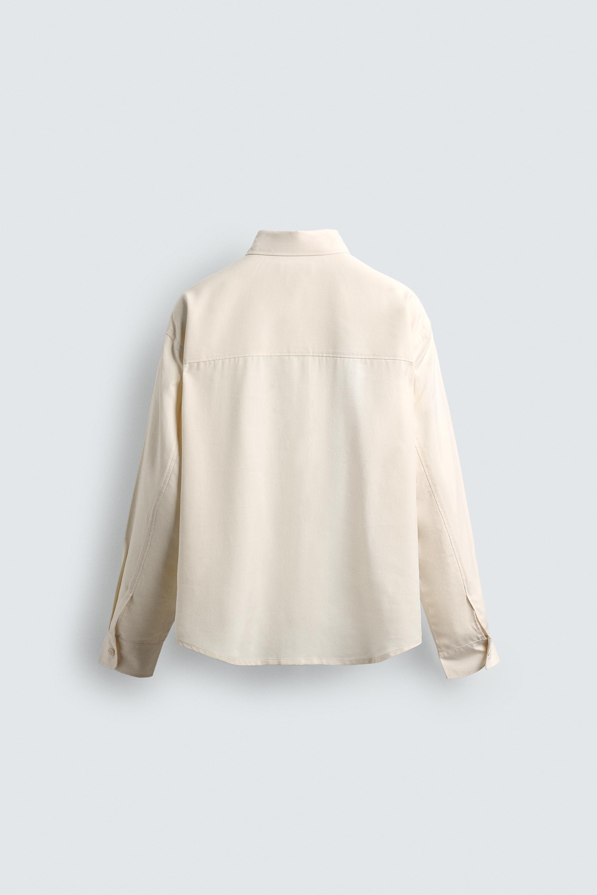 CHEMISE FLUIDE COUPE DÉCONTRACTÉE